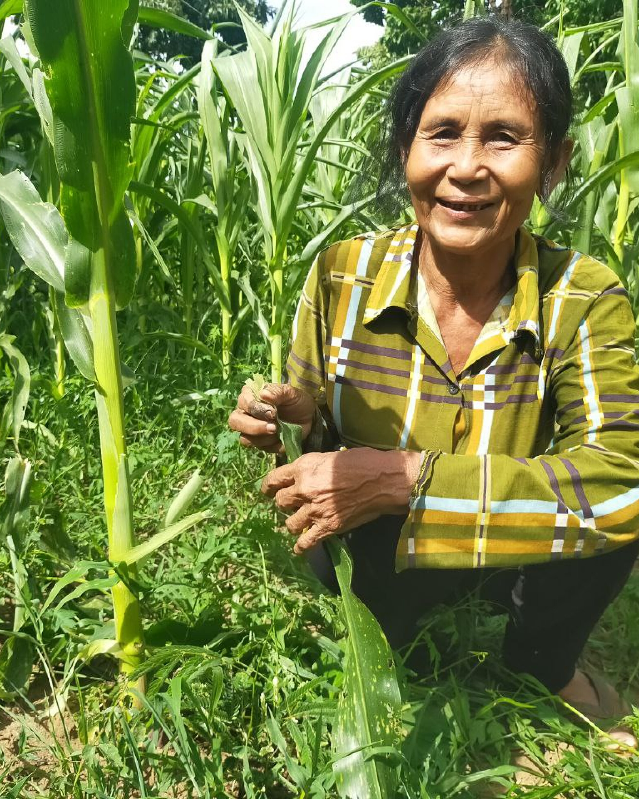 Landwirtin Yout Yun aus Kambodscha